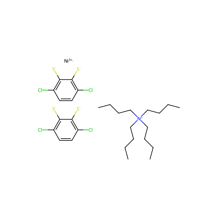 Tetrabutylammonium Bis(3,6-dichloro-1,2-benzenedithiolato)nickelate - ≥98%(T) CAS No(87314-14-5) by Aladdin Scientific