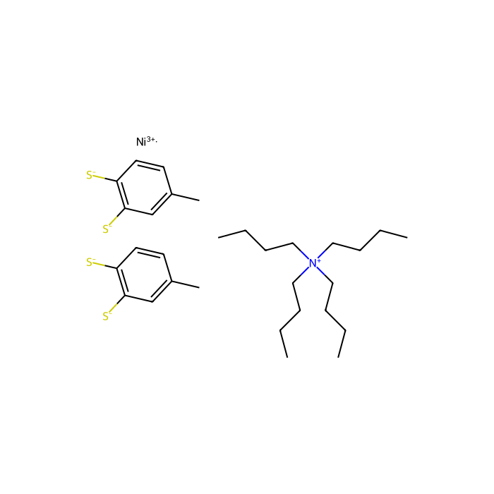 Tetrabutylammonium Bis(4-methyl-1,2-benzenedithiolato)nickelate - ≥98%(HPLC)(T) CAS No(15492-42-9) by Aladdin Scientific