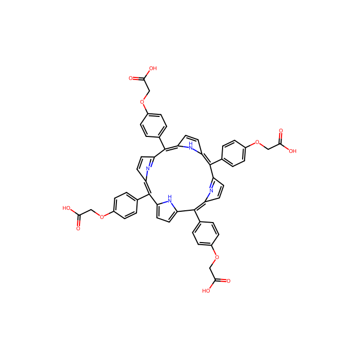 5,10,15,20-Tetrakis(4-carboxymethyloxyphenyl)porphyrin - ≥95% CAS No(127812-08-2) by Aladdin Scientific