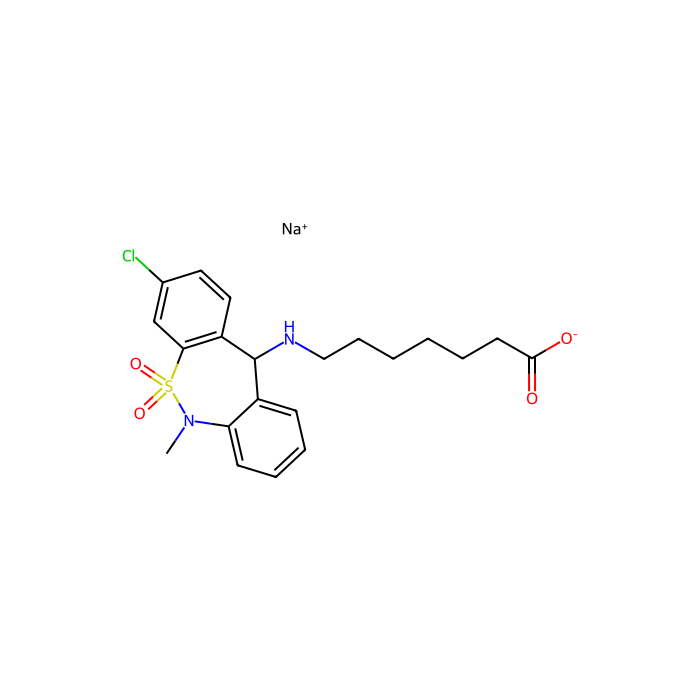 Tianeptine Sodium Salt Hydrate - Moligand™,≥98%(HPLC) CAS No(30123-17-2) by Aladdin Scientific