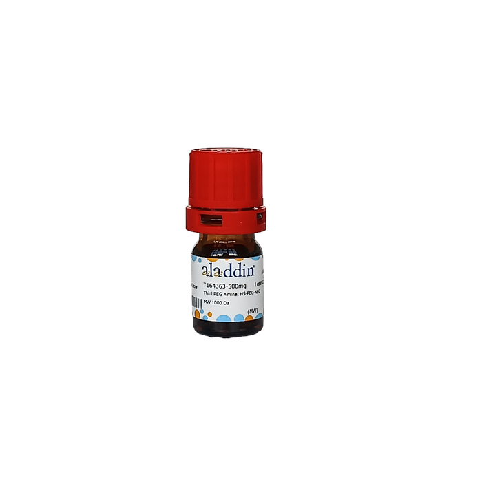 Thiol PEG Amine, HS-PEG-NH2 - MW 1000 Da  by Aladdin Scientific