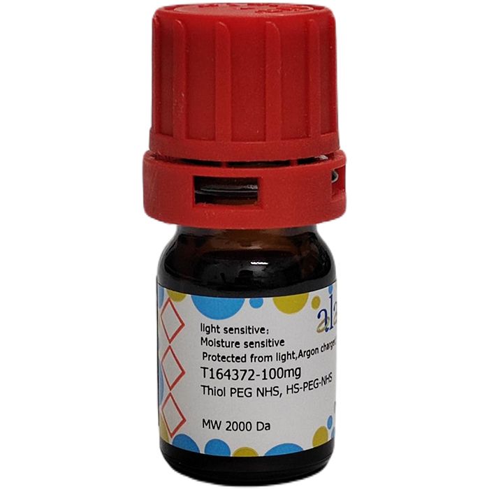 Thiol PEG NHS, HS-PEG-NHS - MW 2000 Da  by Aladdin Scientific