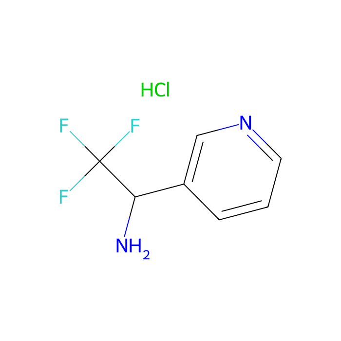 2,2,2-Trifluoro-1-(3-pyridinyl)ethylamine hydrochloride - ≥95% CAS No(1138011-22-9) by Aladdin Scientific