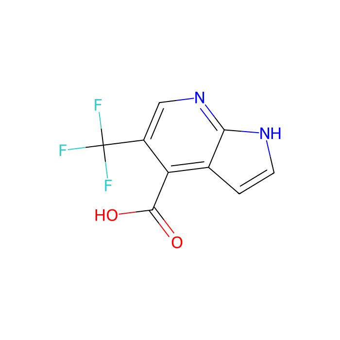 5-(Trifluoromethyl)-1H-pyrrolo[2,3-b]pyridine-4-carboxylic acid -  CAS No(1260384-46-0) by Aladdin Scientific