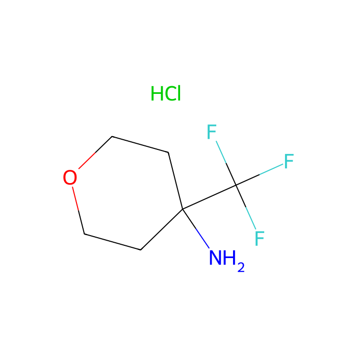 4-(Trifluoromethyl)-tetrahydro-2H-pyran-4-amine hydrochloride -  CAS No(1354961-50-4) by Aladdin Scientific
