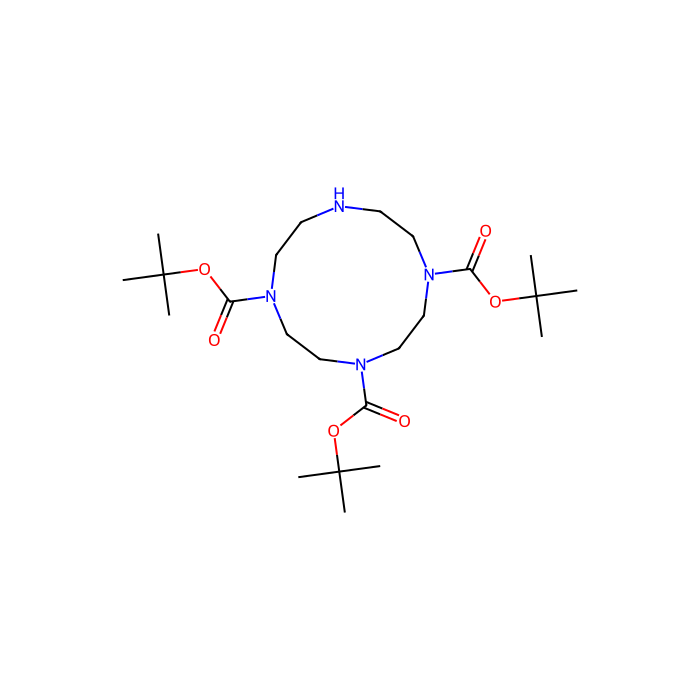 1,4,7-Tri-Boc-1,4,7,10-tetraazacyclododecane - ≥98% CAS No(175854-39-4) by Aladdin Scientific
