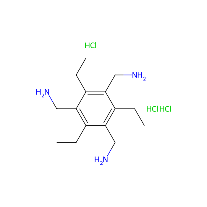 2,4,6-Triethyl-1,3,5-benzenetrimethanamine trihydrochloride - ≥93% CAS No(190779-64-7) by Aladdin Scientific