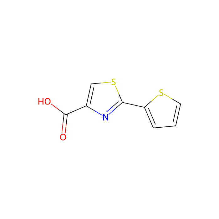 2-(2-Thienyl)-1,3-thiazole-4-carboxylic acid - ≥95% CAS No(24044-07-3) by Aladdin Scientific
