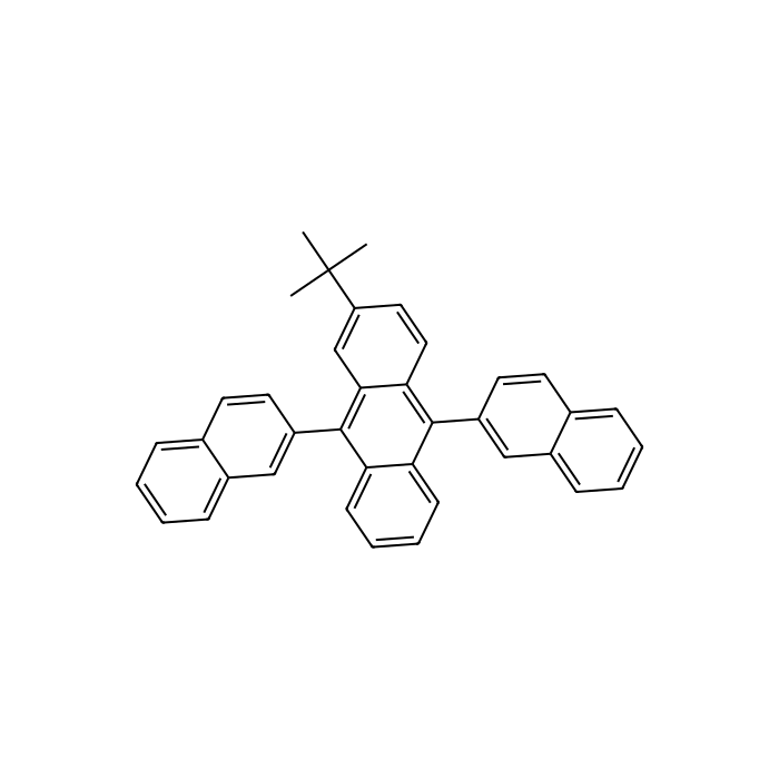 2-tert-butyl-9,10-bis(naphth-2-yl)anthracene(TBADN) - ≥98% CAS No(274905-73-6) by Aladdin Scientific