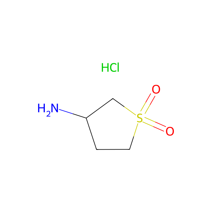 3-Aminotetrahydrothiophene 1,1-dioxide hydrochloride - ≥97% CAS No(51642-03-6) by Aladdin Scientific