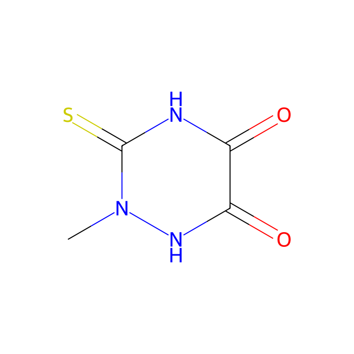 Tetrahydro-2-methyl-3-thioxo-1,2,4-triazine-5,6-dione - ≥97% CAS No(58909-39-0) by Aladdin Scientific