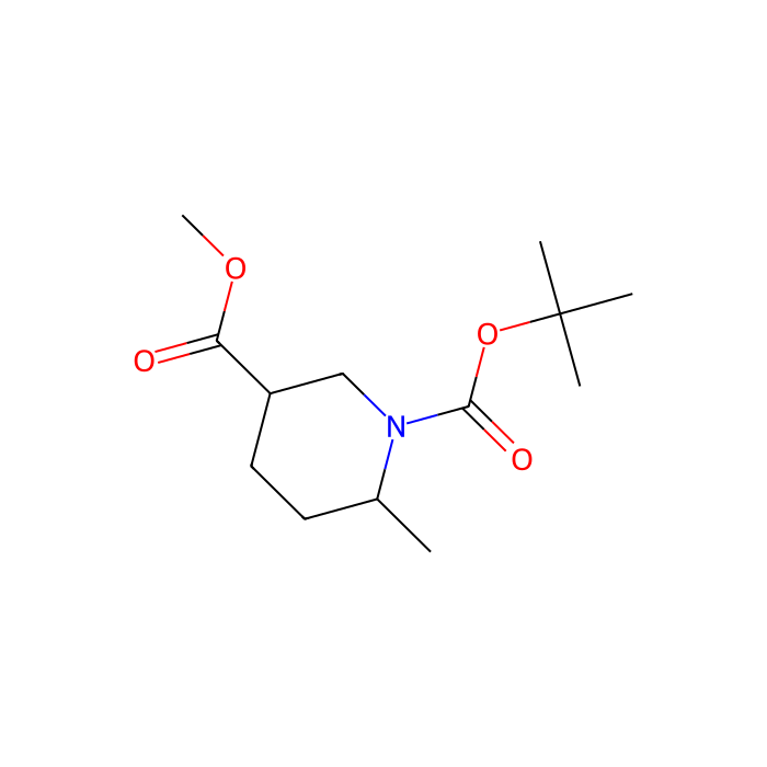 1-tert-butyl 3-methyl (3R,6S)-rel-6-methylpiperidine-1,3-dicarboxylate - ≥97% CAS No(1009376-76-4) by Aladdin Scientific