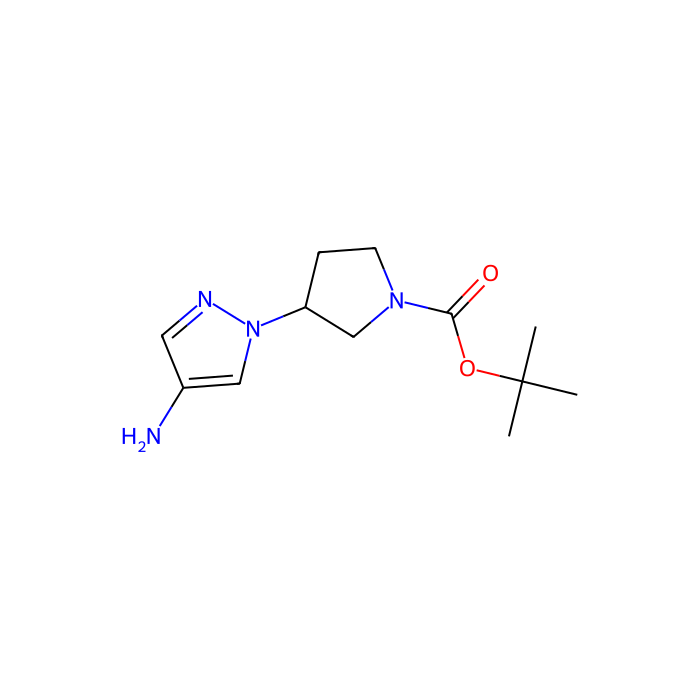 tert-butyl 3-(4-amino-1H-pyrazol-1-yl)pyrrolidine-1-carboxylate - ≥97%  by Aladdin Scientific