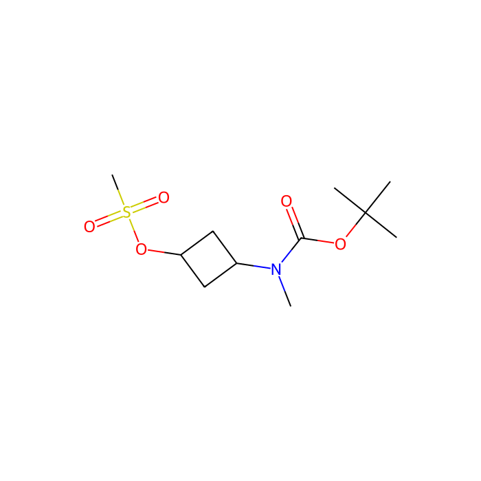 tert-butyl N-methyl-N-[(1s,3s)-3-(methanesulfonyloxy)cyclobutyl]carbamate - ≥97%  by Aladdin Scientific