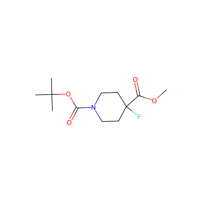 1-tert-butyl 4-methyl 4-fluoropiperidine-1,4-dicarboxylate - ≥97% CAS No(1048994-21-3) by Aladdin Scientific