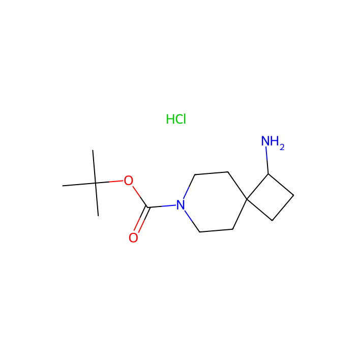 tert-butyl 1-amino-7-azaspiro[3.5]nonane-7-carboxylate hydrochloride - ≥97%  by Aladdin Scientific