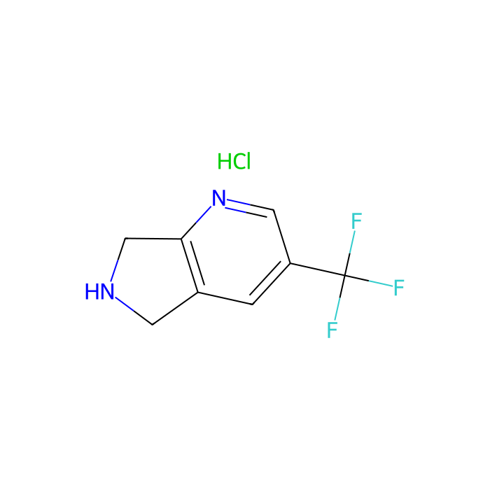 3-(trifluoromethyl)-5H,6H,7H-pyrrolo[3,4-b]pyridine hydrochloride - ≥97% CAS No(1158357-67-5) by Aladdin Scientific