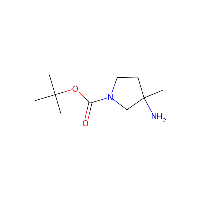 tert-butyl 3-amino-3-methylpyrrolidine-1-carboxylate - ≥97%  by Aladdin Scientific
