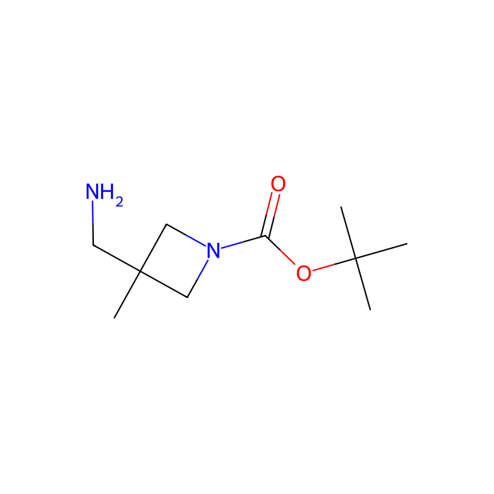 tert-butyl 3-(aminomethyl)-3-methylazetidine-1-carboxylate - ≥97%  by Aladdin Scientific