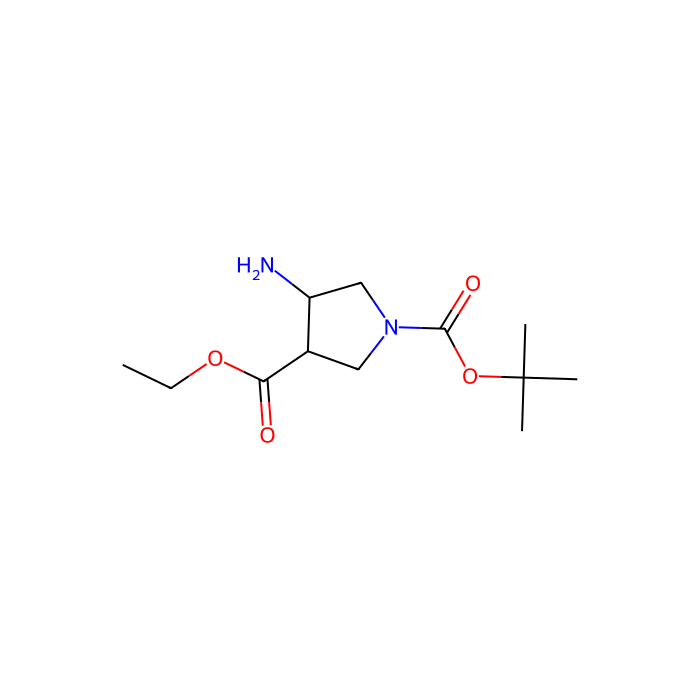 1-tert-butyl 3-ethyl (3S,4S)-4-aminopyrrolidine-1,3-dicarboxylate - ≥97% CAS No(1161742-89-7) by Aladdin Scientific