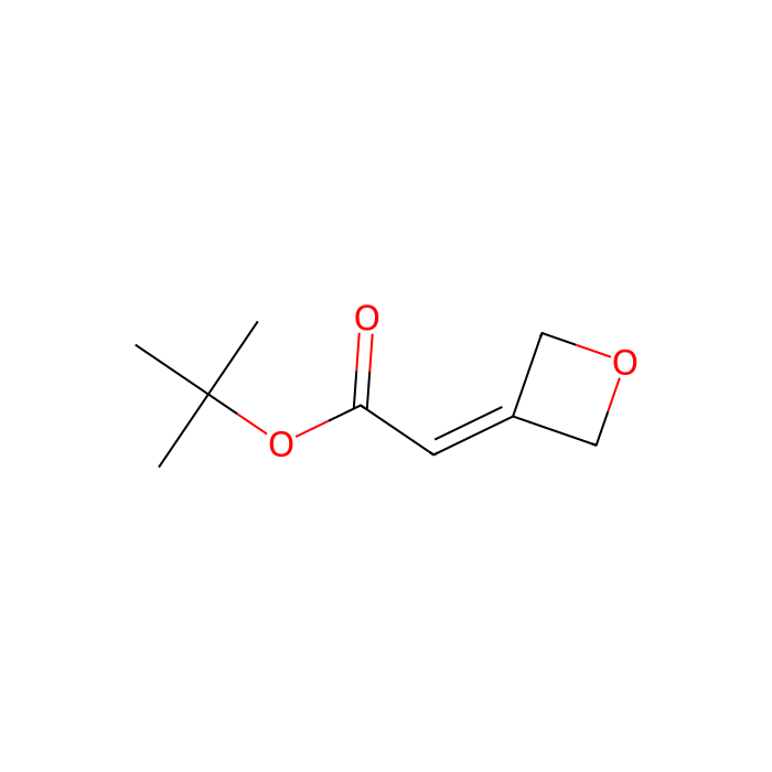 tert-butyl 2-(oxetan-3-ylidene)acetate - ≥97%  by Aladdin Scientific