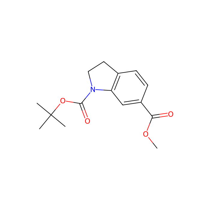 1-tert-butyl 6-methyl 2,3-dihydro-1h-indole-1,6-dicarboxylate - ≥97% CAS No(1220039-51-9) by Aladdin Scientific