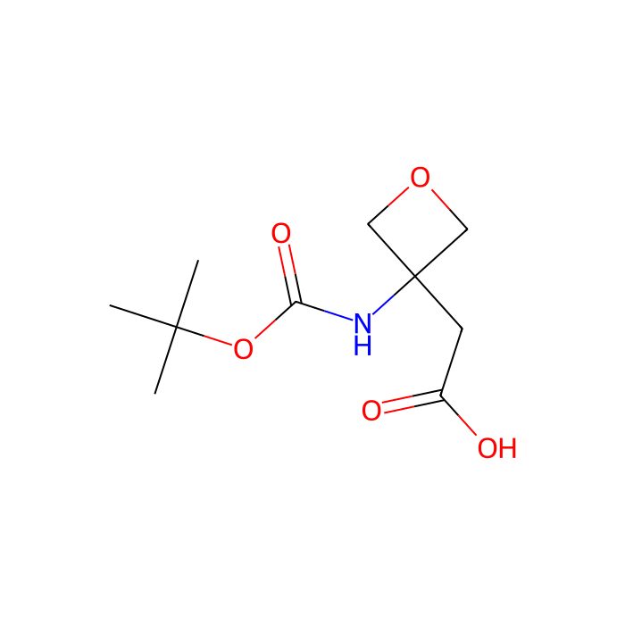 2-(3-{[(tert-butoxy)carbonyl]amino}oxetan-3-yl)acetic acid - ≥97% CAS No(1221715-78-1) by Aladdin Scientific