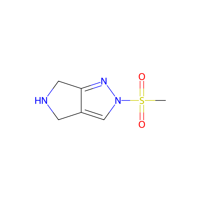 2,4,5,6-tetrahydro-2-(methylsulfonyl)-Pyrrolo[3,4-c]pyrazole - ≥97% CAS No(1226781-80-1) by Aladdin Scientific