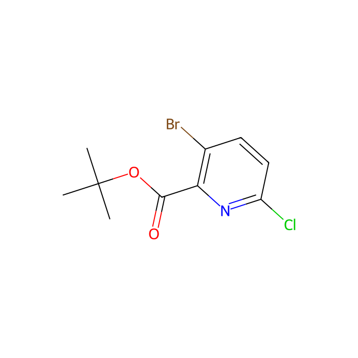 tert-Butyl 3-bromo-6-chloropyridine-2-carboxylate - ≥97% CAS No(1235036-15-3) by Aladdin Scientific
