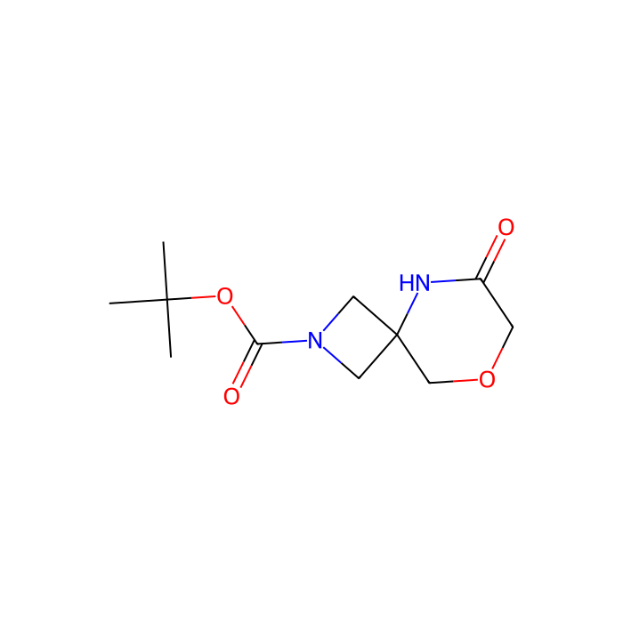 tert-butyl 6-oxo-8-oxa-2,5-diazaspiro[3.5]nonane-2-carboxylate - ≥97%  by Aladdin Scientific