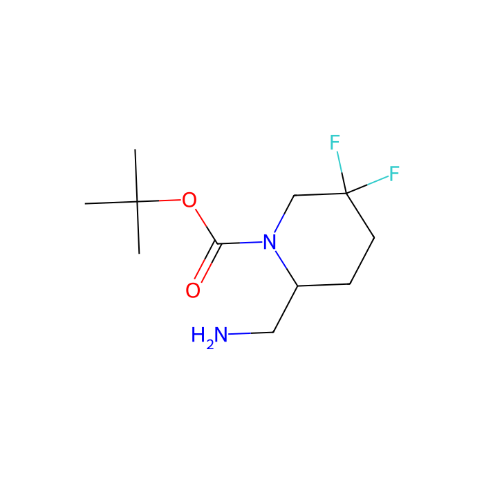 tert-butyl 2-(aminomethyl)-5,5-difluoropiperidine-1-carboxylate - ≥97%  by Aladdin Scientific