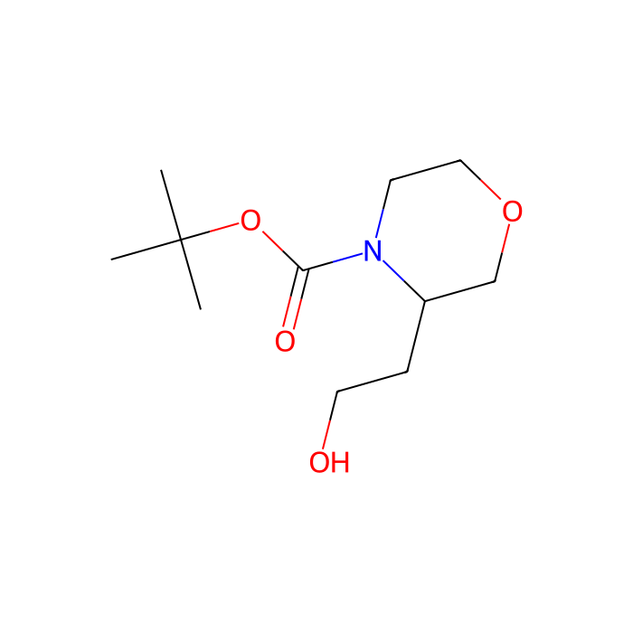 tert-butyl (3R)-3-(2-hydroxyethyl)morpholine-4-carboxylate - ≥97%  by Aladdin Scientific