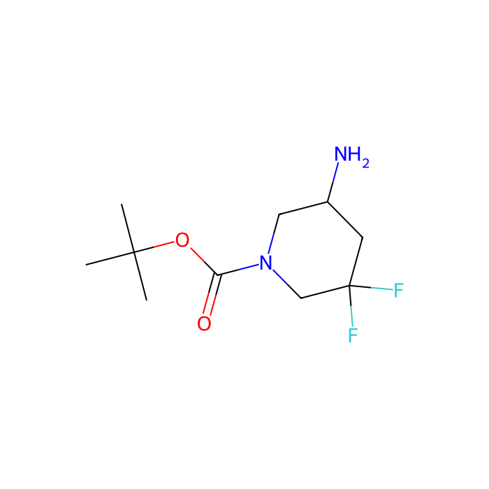 tert-butyl 5-amino-3,3-difluoropiperidine-1-carboxylate - ≥97% CAS No(1258638-82-2) by Aladdin Scientific