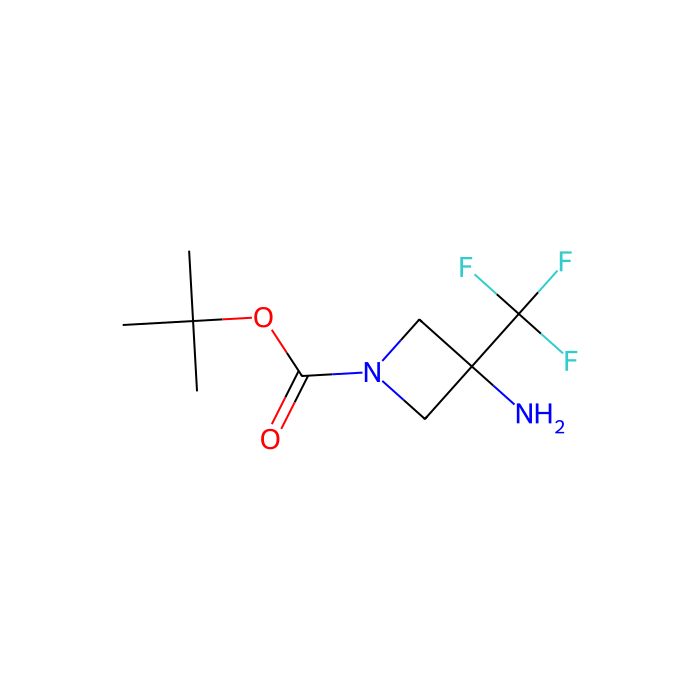 tert-butyl 3-amino-3-(trifluoromethyl)azetidine-1-carboxylate - ≥97%  by Aladdin Scientific