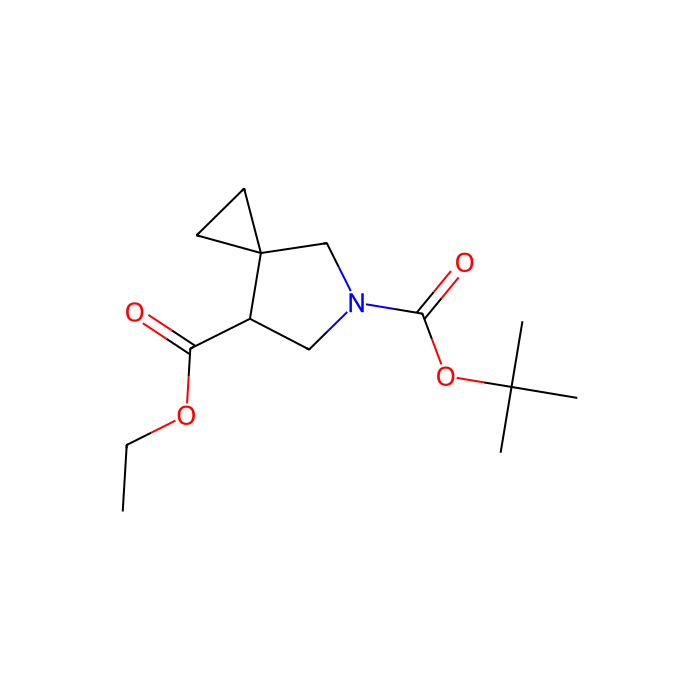 5-tert-butyl 7-ethyl 5-azaspiro[2.4]heptane-5,7-dicarboxylate - ≥97% CAS No(1268520-72-4) by Aladdin Scientific