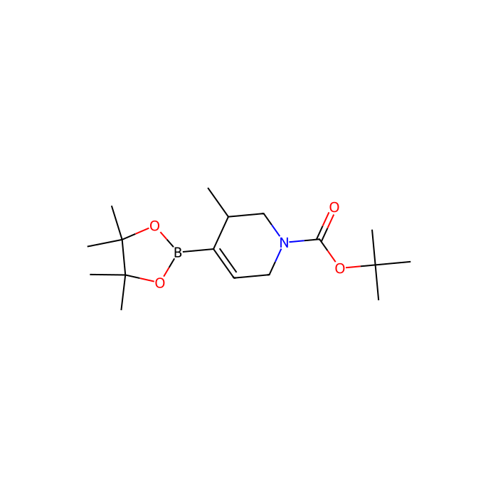 tert-butyl 3-methyl-4-(tetramethyl-1,3,2-dioxaborolan-2-yl)-1,2,3,6-tetrahydropyridine-1-carboxylate - ≥97%  by Aladdin Scientific