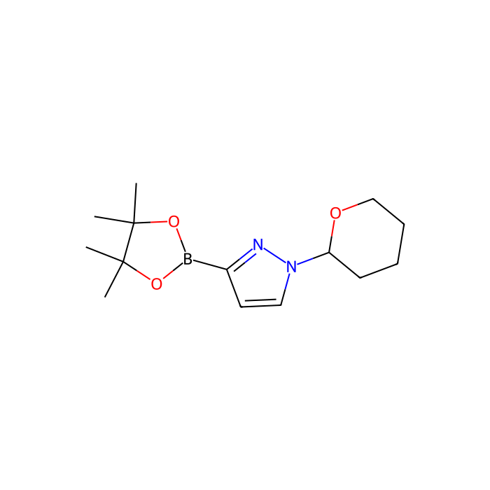 1-(tetrahydro-2H-pyran-2-yl)-3-(4,4,5,5-tetramethyl-1,3,2-dioxaborolan-2-yl)-1H-pyrazole - ≥97% CAS No(1279088-80-0) by Aladdin Scientific