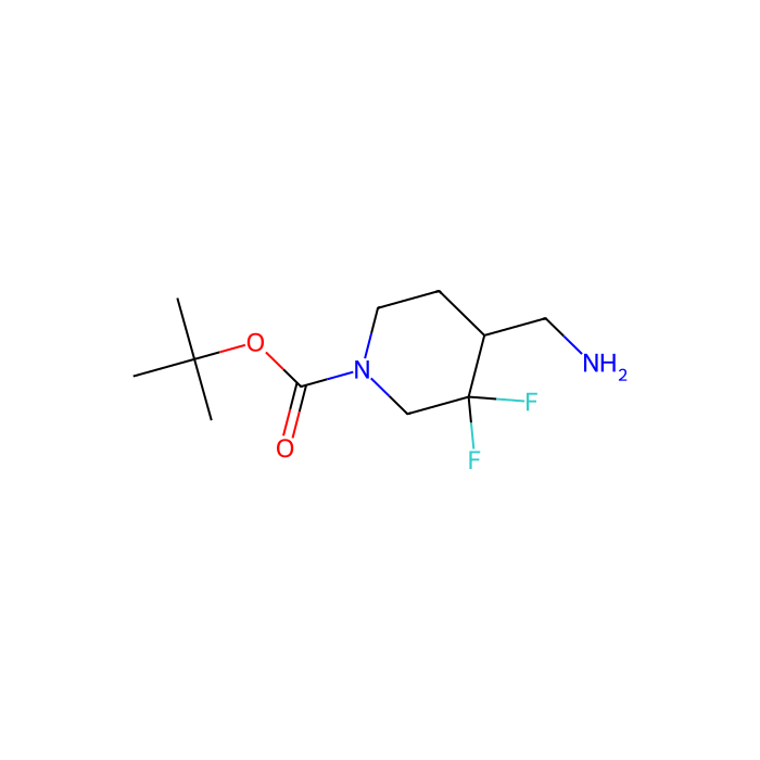 tert-butyl 4-(aminomethyl)-3,3-difluoropiperidine-1-carboxylate - ≥97% CAS No(1303973-22-9) by Aladdin Scientific
