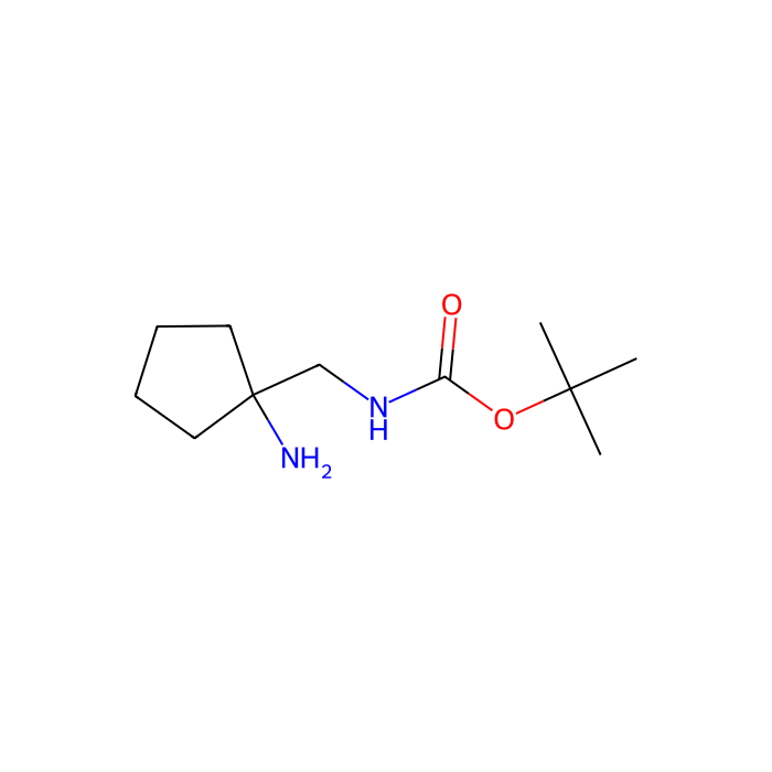 tert-butyl N-[(1-aminocyclopentyl)methyl]carbamate - ≥97%  by Aladdin Scientific