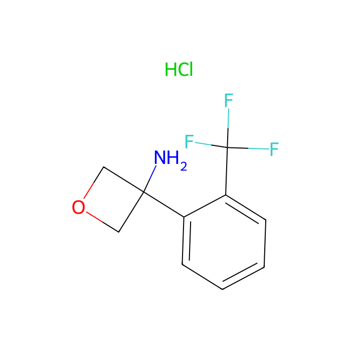 3-[2-(trifluoromethyl)phenyl]oxetan-3-amine hydrochloride - ≥97% CAS No(1349715-87-2) by Aladdin Scientific