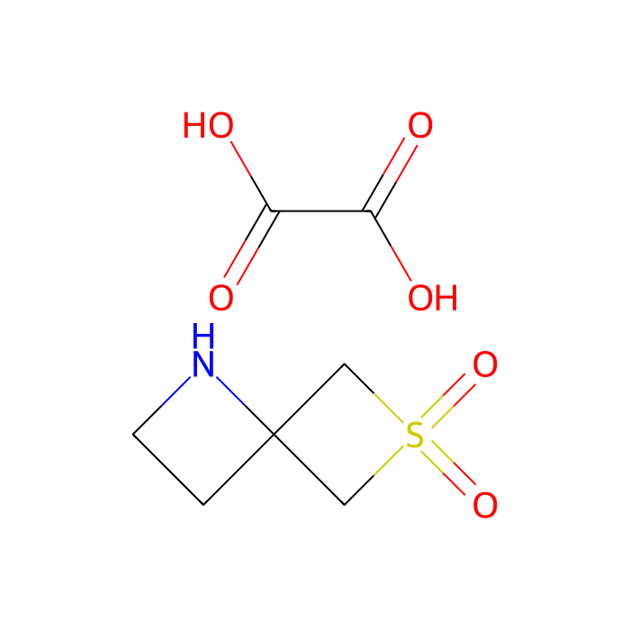 6-thia-1-azaspiro[3.3]heptane, 6,6-dioxide, ethanedioate (1:1) - ≥97% CAS No(1392804-12-4) by Aladdin Scientific