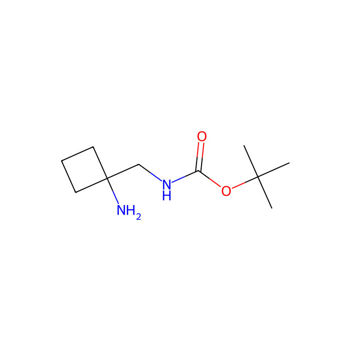 tert-butyl N-[(1-aminocyclobutyl)methyl]carbamate - ≥97% CAS No(1403767-13-4) by Aladdin Scientific