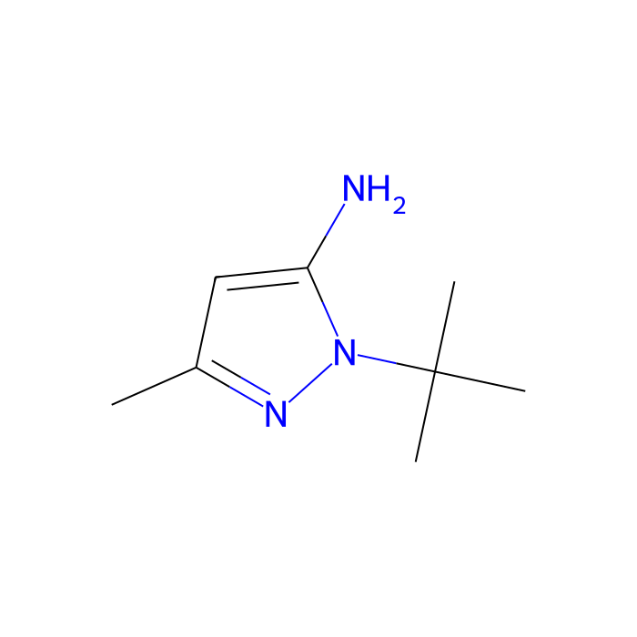 1-tert-Butyl-3-methyl-1H-pyrazol-5-amine - ≥98% CAS No(141459-53-2) by Aladdin Scientific