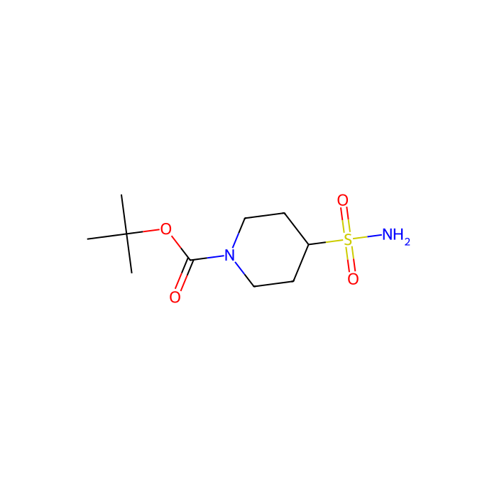 tert-butyl 4-sulfamoylpiperidine-1-carboxylate - ≥97% CAS No(1415929-10-0) by Aladdin Scientific