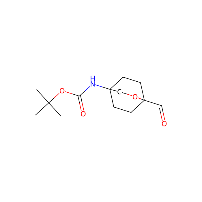 tert-butyl N-{1-formyl-2-oxabicyclo[2.2.2]octan-4-yl}carbamate - ≥97%  by Aladdin Scientific