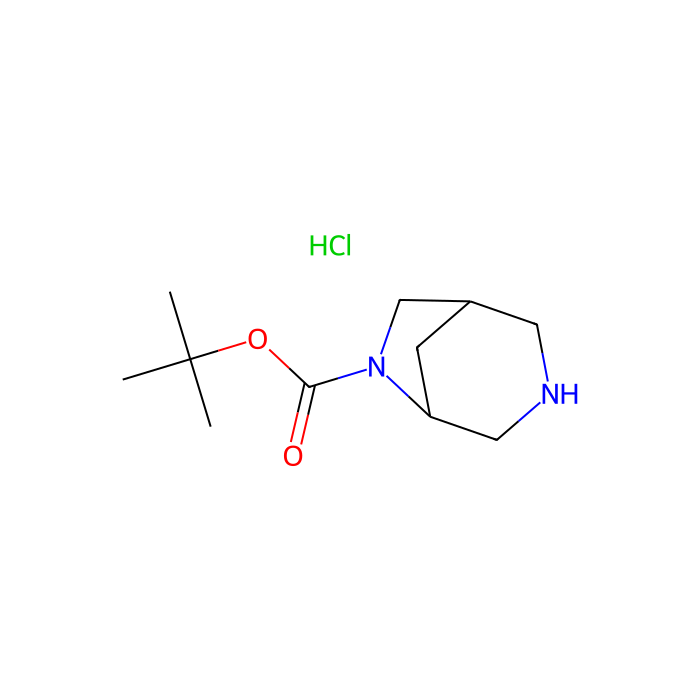 tert-butyl 3,6-diazabicyclo[3.2.1]octane-6-carboxylate hydrochloride - ≥97%  by Aladdin Scientific