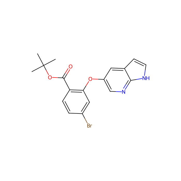 tert-butyl 4-bromo-2-{1H-pyrrolo[2,3-b]pyridin-5-yloxy}benzoate - ≥97%  by Aladdin Scientific