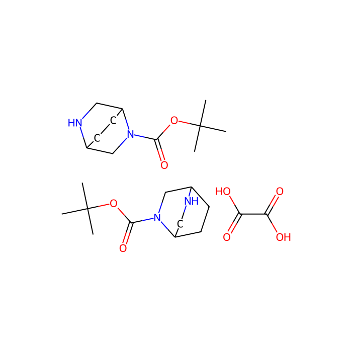 tert-butyl 2,5-diazabicyclo[2.2.2]octane-2-carboxylate hemioxalate - ≥97%  by Aladdin Scientific