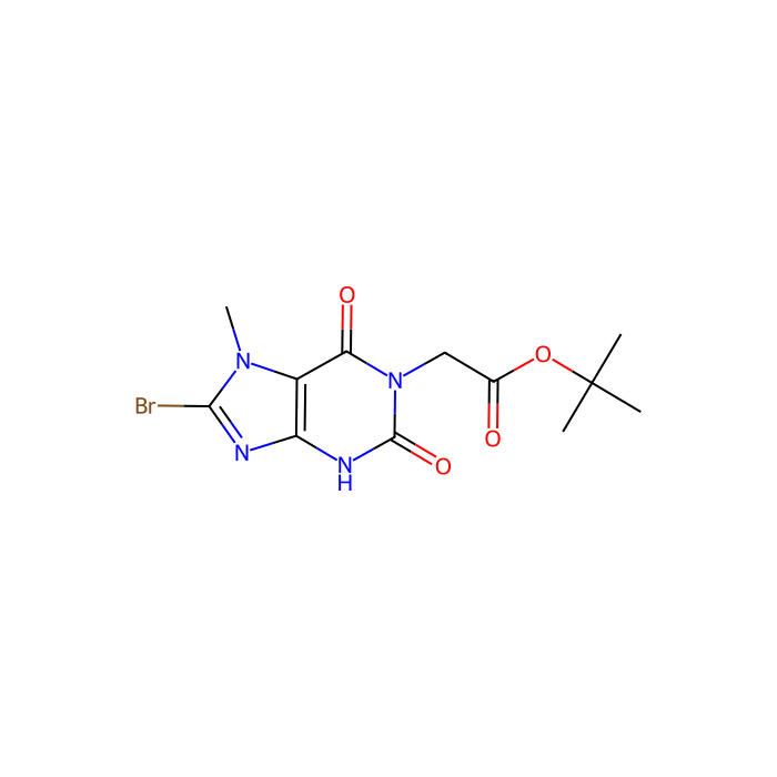 tert-butyl 2-(8-bromo-7-methyl-2,6-dioxo-2,3,6,7-tetrahydro-1H-purin-1-yl)acetate - ≥97%  by Aladdin Scientific