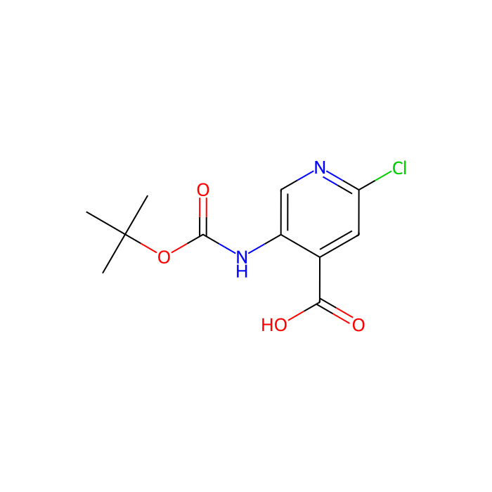 5-{[(tert-butoxy)carbonyl]amino}-2-chloropyridine-4-carboxylic acid - ≥97% CAS No(171178-46-4) by Aladdin Scientific